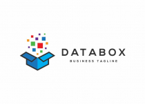 Digital Data Box Technology Logo Design Screenshot 2
