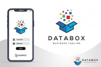 Digital Data Box Technology Logo Design Screenshot 4