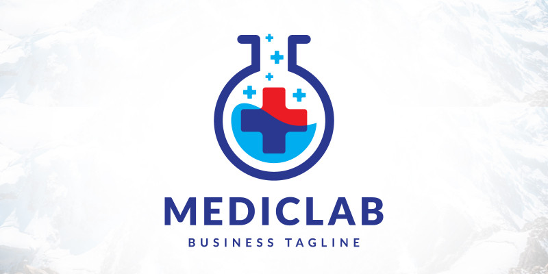 Modern Medical Science Lab Logo Design