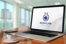 Modern Medical Science Lab Logo Design Screenshot 3