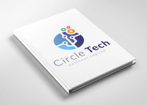 Colorful Circle Digital Technology Logo Design Screenshot 3