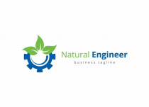 Natural Gear Engineering Logo Design Screenshot 2