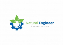 Natural Gear Engineering Logo Design Screenshot 2