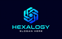 Creative Hexagonal Technology Logo Design Screenshot 1