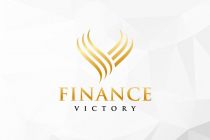 Letter V Victory Success Luxury Finance Logo Screenshot 3