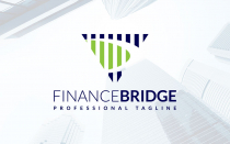 Victory Finance Bridge Financial Logo Design Screenshot 1