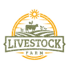 Livestock Farm Land Agriculture Logo Design