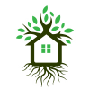Tree House Eco Home Real Estate Logo Design