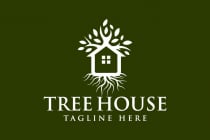 Tree House Eco Home Real Estate Logo Design Screenshot 2