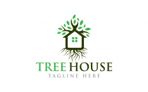 Tree House Eco Home Real Estate Logo Design Screenshot 4