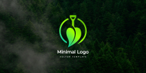 Natural Shovel Versatile Logo Template Screenshot 1