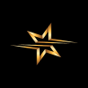 gold-star-minimal-logo-template