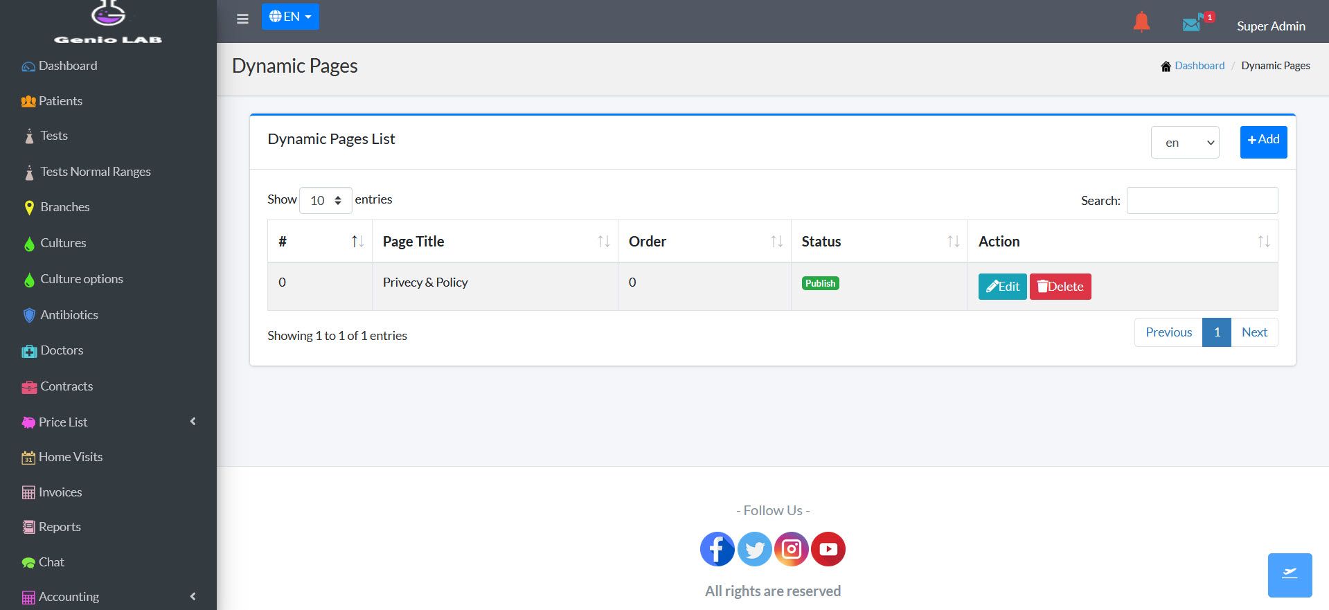 GenioLab Medical Laboratory Management Solution by Genio Codester