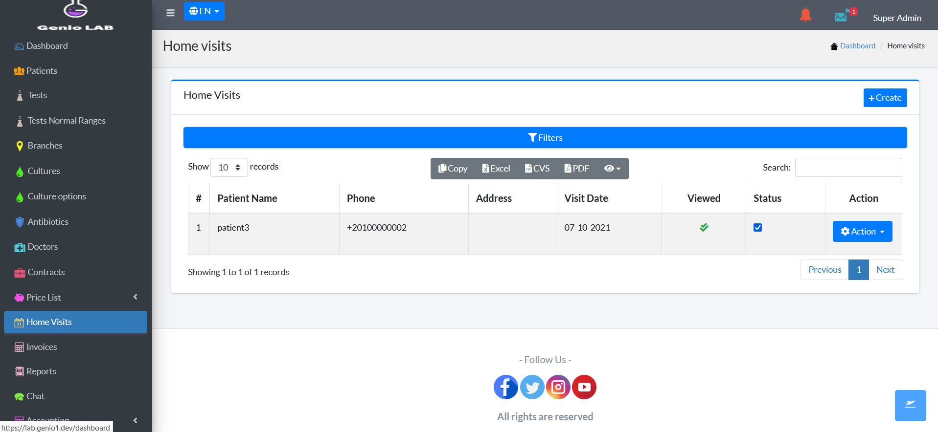 GenioLab Medical Laboratory Management Solution by Genio Codester