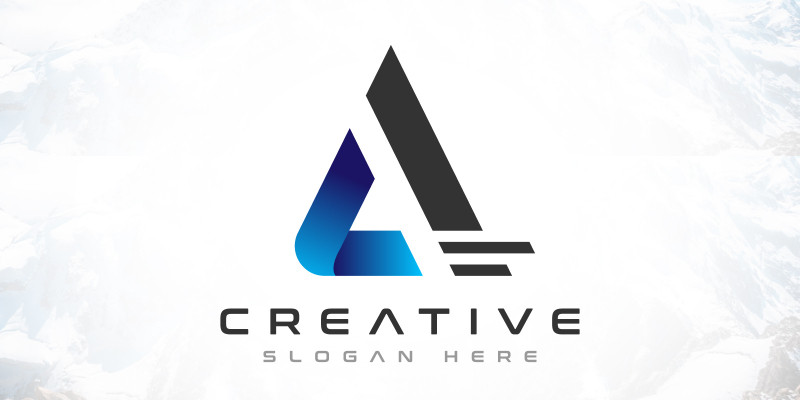 Creative Brand A - Letter Logo Design