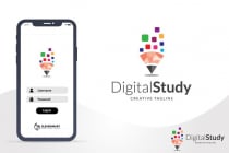 Creative Digital Study Logo Design Screenshot 2