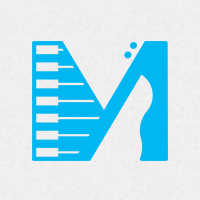 Letter Music Logo Template