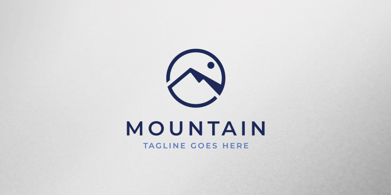 Mountain Travel Logo Template