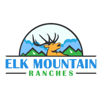 Elk Mountain Ranches Agriculture Logo Design