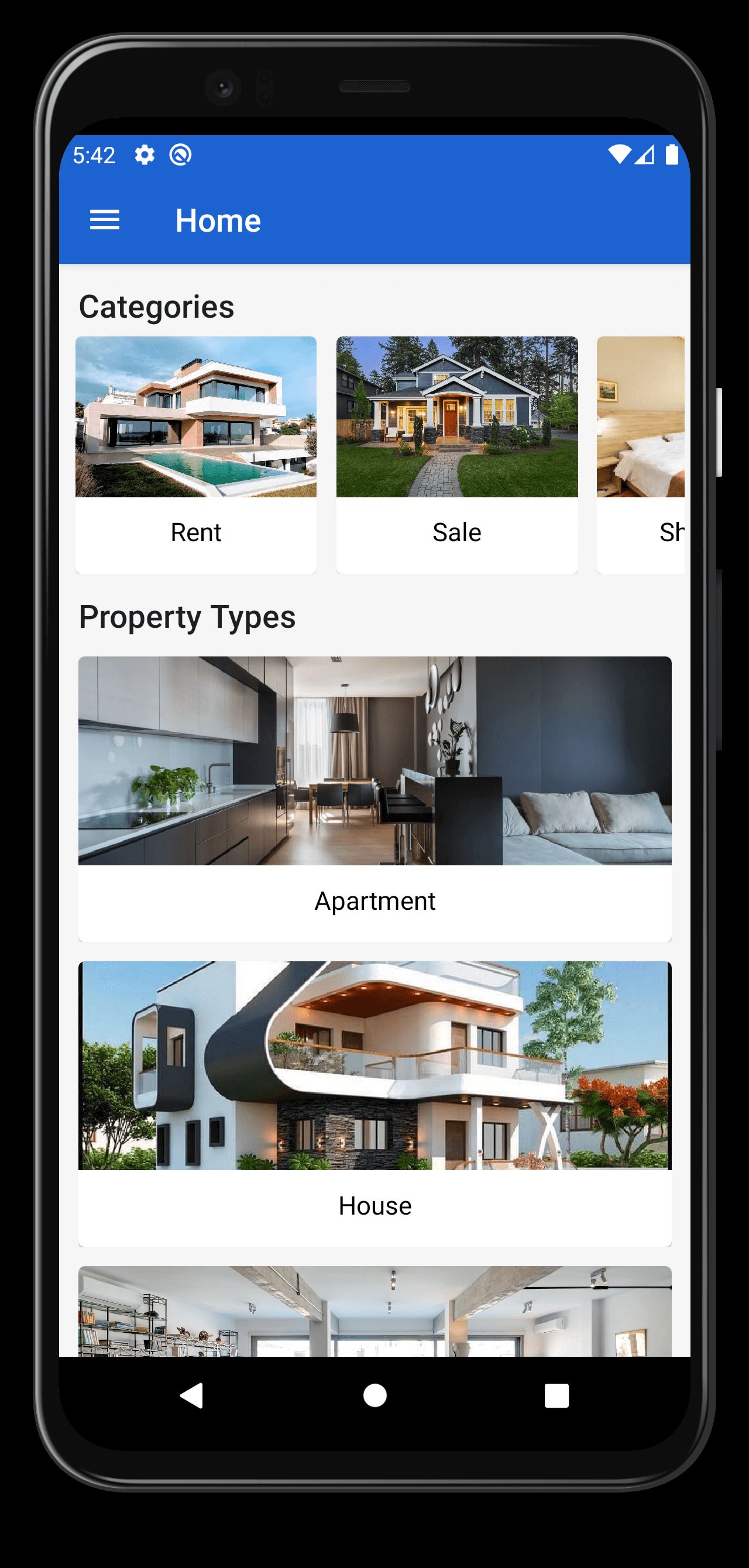 Real Estate App React Native With Firebase by Blastek250 | Codester