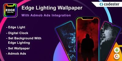 Edge Lighting Wallpaper - Android App