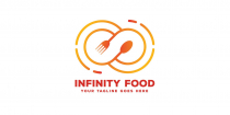 Infinity Food Logo Design Screenshot 1