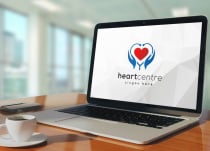 Medical Heart Centre Logo Design Screenshot 2