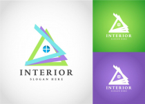 Creative Home Interior Logo Design Screenshot 1