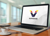 Super V - Letter Logo Design Screenshot 1