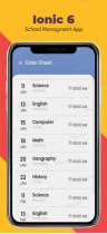 School Managment Modern UI Ionic 5 Screenshot 8