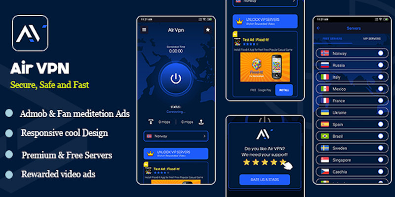 Air VPN- Android Source Code