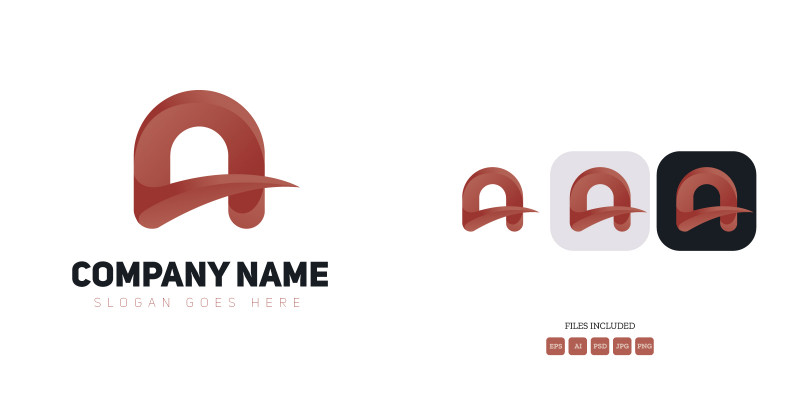 Modern And Elegant Letter A Logo