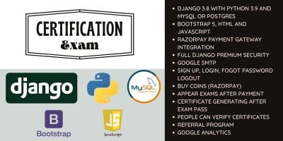 Certification Exam Portal - Python Django