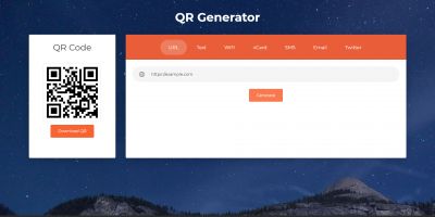 QR Code Generator - JavaScript