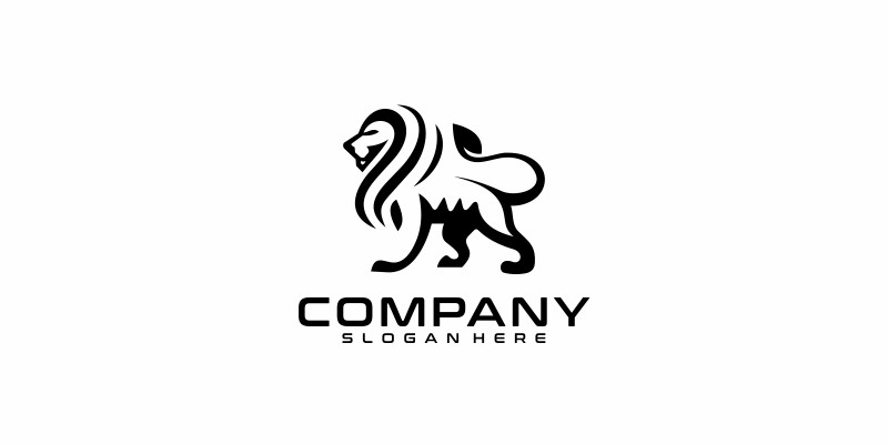Lion Logo Design Template