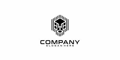 Cube Lion Logo