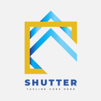 Camera Shutter and Frame C Logo