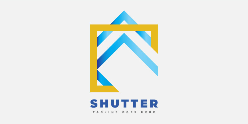 Camera Shutter and Frame C Logo