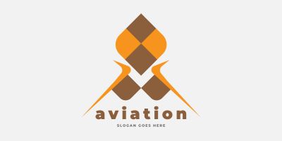 Air Aviation and Drone Logo