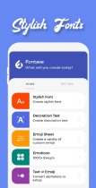Fontave - Stylish Fonts for Social Media - Android Screenshot 1