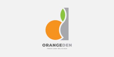 Orange Den - D Logo