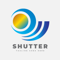 Camera Shutter and Frame Logo