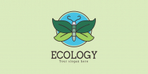 Ecology Butterfly Logo Screenshot 3