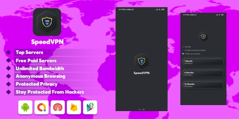 Speed VPN Android App Source Code