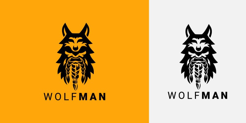 Wolfman Warrior Logo