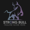 Bull Minimalist Logo