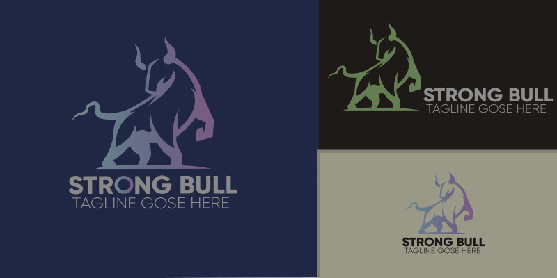 Bull Minimalist Logo