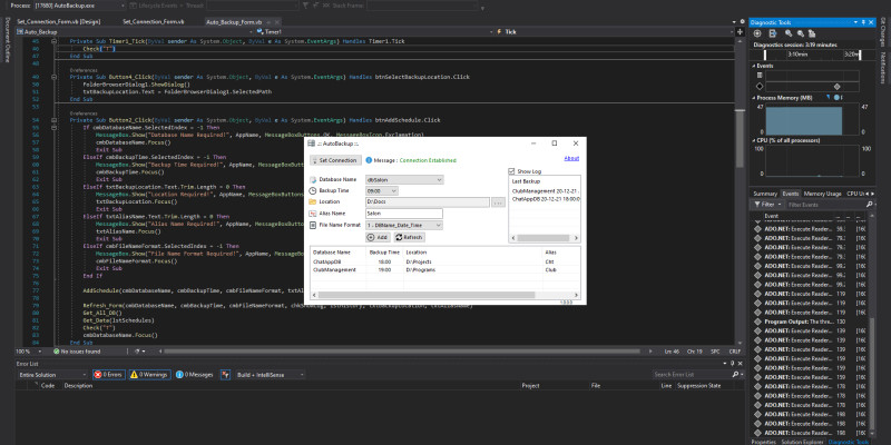 AutoBackup Software VB.NET