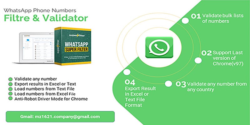 WhatsApp Phone Numbers Filter And Validator Python