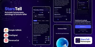 StarsTell - Horoscope Astrology iOS Source Code